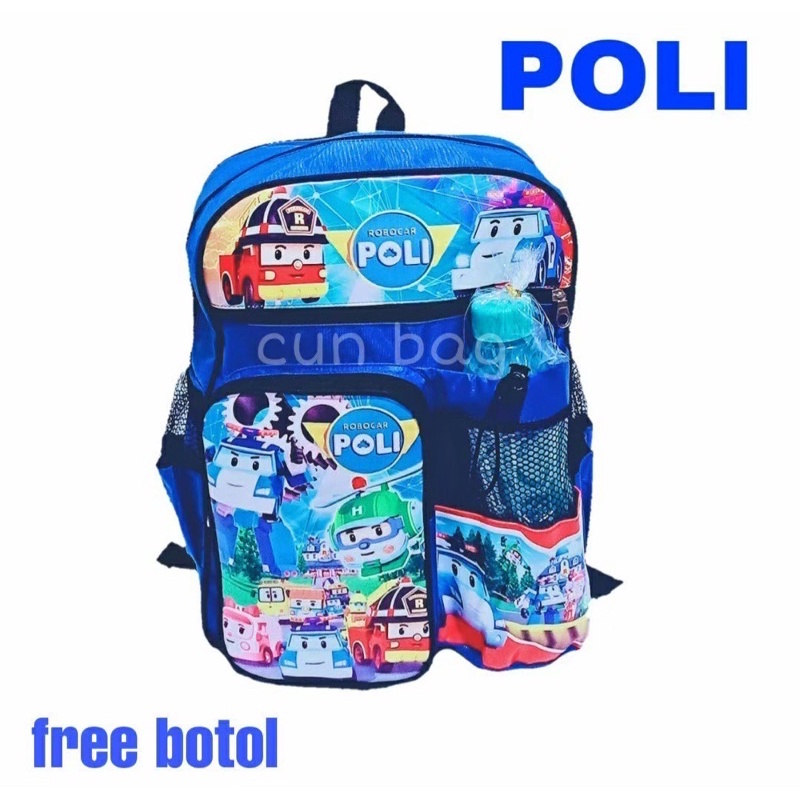 Children's Backpack School Bag Free Bottle