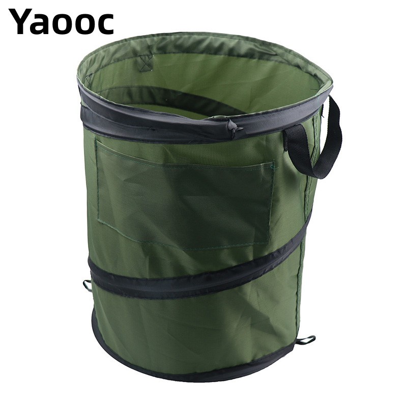 Collapsible Clothes Storage Basket Garbage Storage Trash Bag