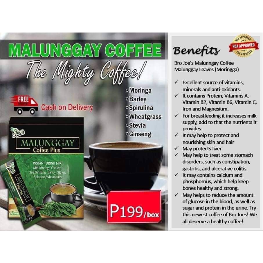 Bro. Joe's Malunggay Coffee Shopee Philippines
