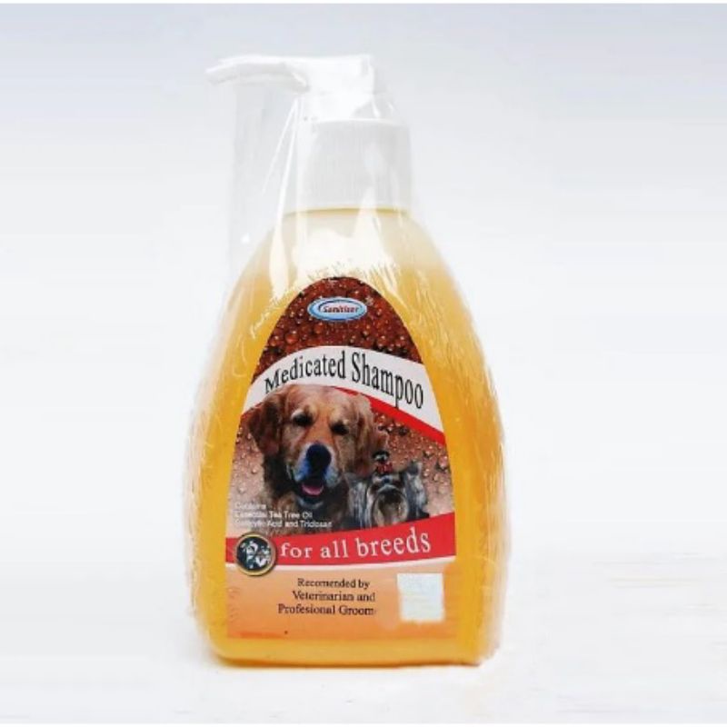 Medicated Dog Shampoo all breeds raid all 250ml For Fungus Skin Disease