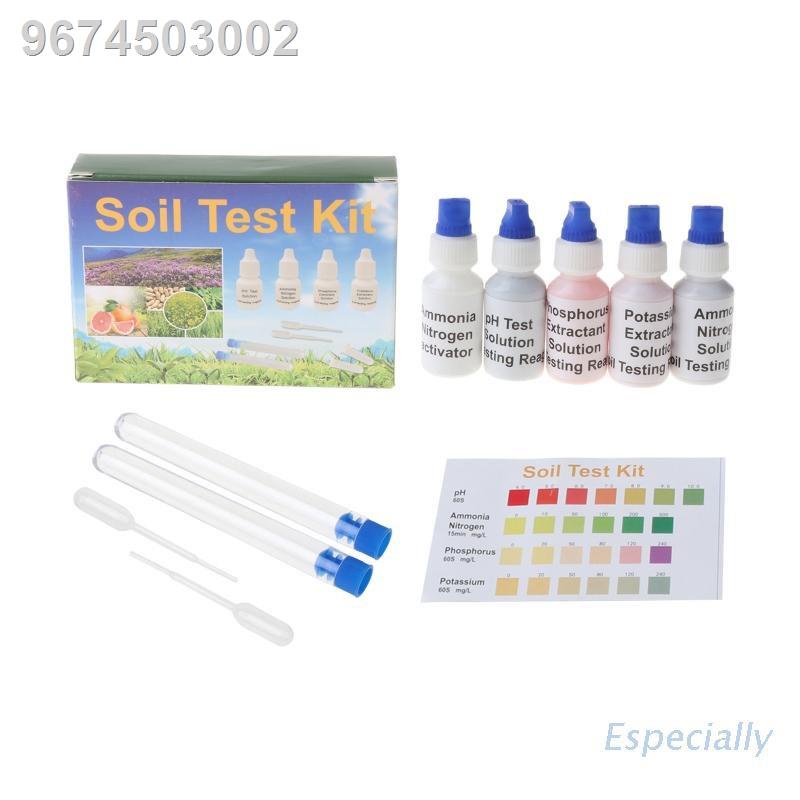 ESP Soil PH Test Solution Phosphorus N1 Nitrate P1 Potassium K1 K2 Extractant Testing Reagent Kit