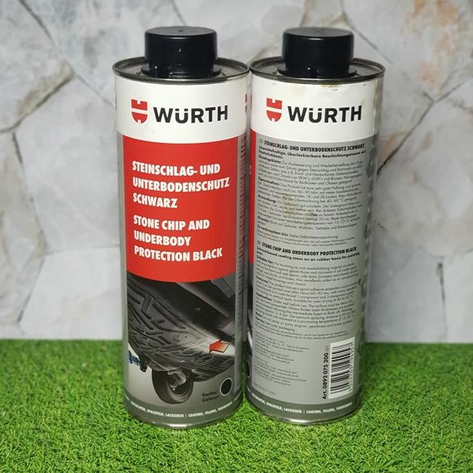 Anti Rust WURTH STONE Chips ABD UNDERBODY Protective BLACK 1 Liter