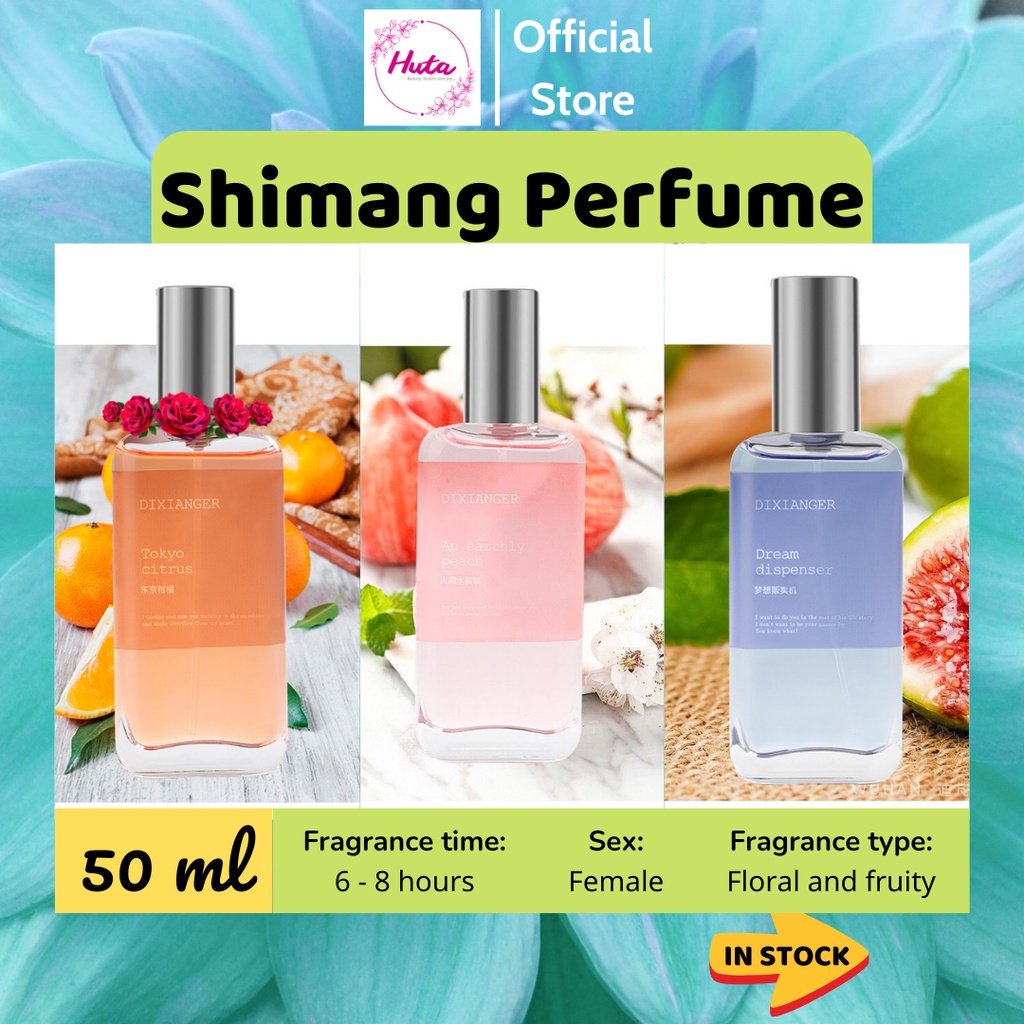 Shimang Perfume original for women oil based, perfume gentle feminine fragrance with natural
