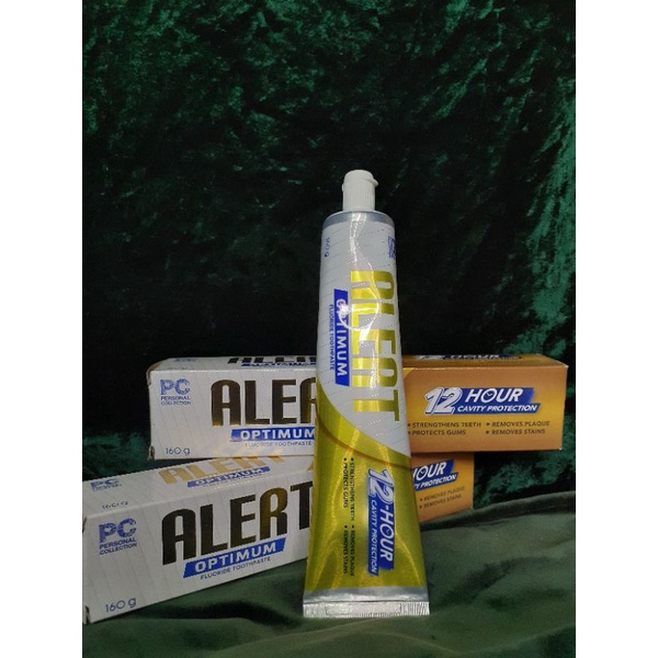 ALERT OPTIMUM FLOURIDE TOOTHPASTE 160g Shopee Philippines