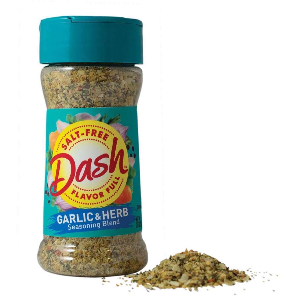 Dash Flavor Full Garlic & Herb Seasoning Blend 2.5 oz (71g) Shopee