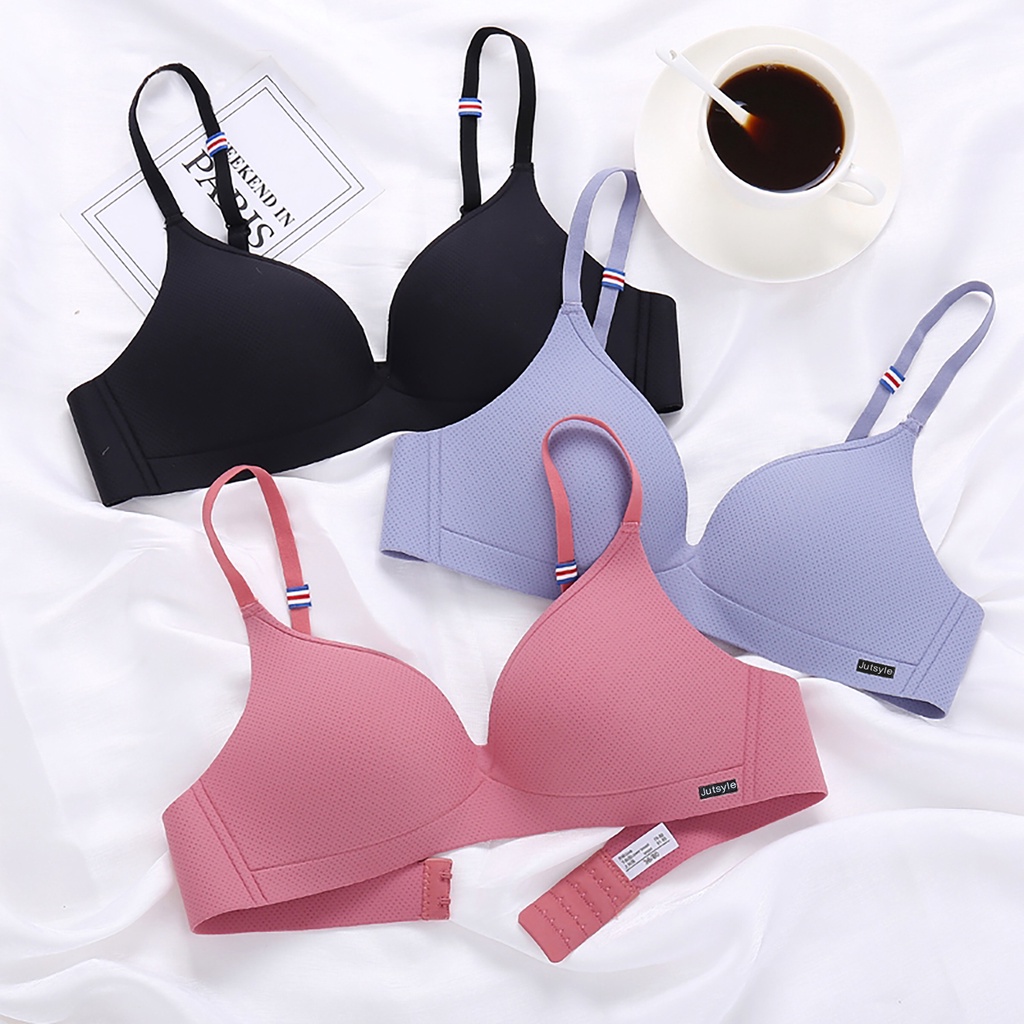 ABMA Comfortable Underwear Moulded Korean Sexy Fashion Non Wire Thin 