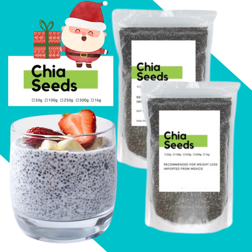 Chia Seeds (100g, 500g, 1kg) Organic Chia Seeds for diet chia seed