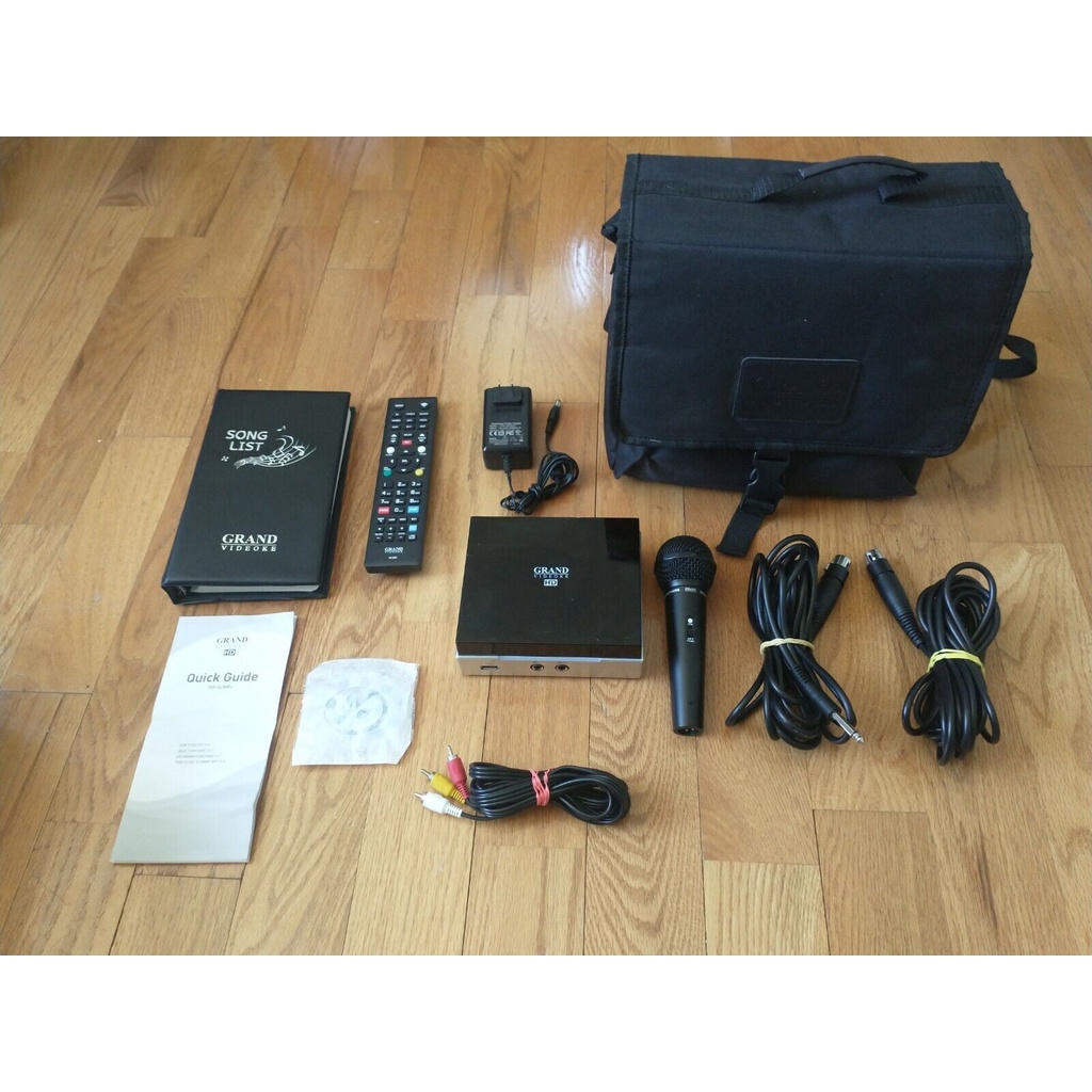 Grand Videoke Rhapsody 3 Pro Plus With accessories! Shopee Philippines