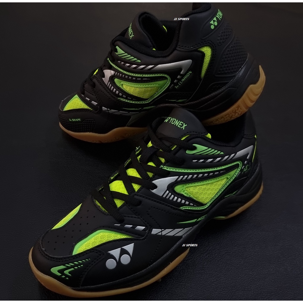 Yonex AE-1GOLD Badminton Shoes (BLACK/LIME GREEN) | Shopee Philippines