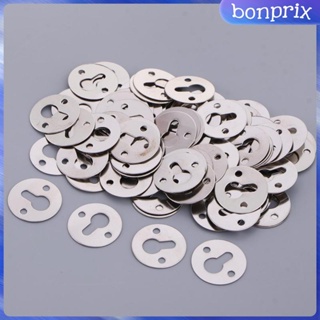 [Bon] 100Pcs Round 23mm Keyhole Hangers Hanging Hardware for Picture Frame