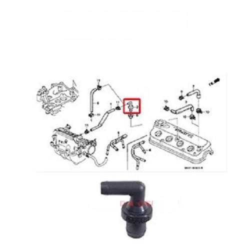 Pcv valve pcv valev crv old gen1 2000 2001 pcv valve pcv valev city old city z pcv valve pcv