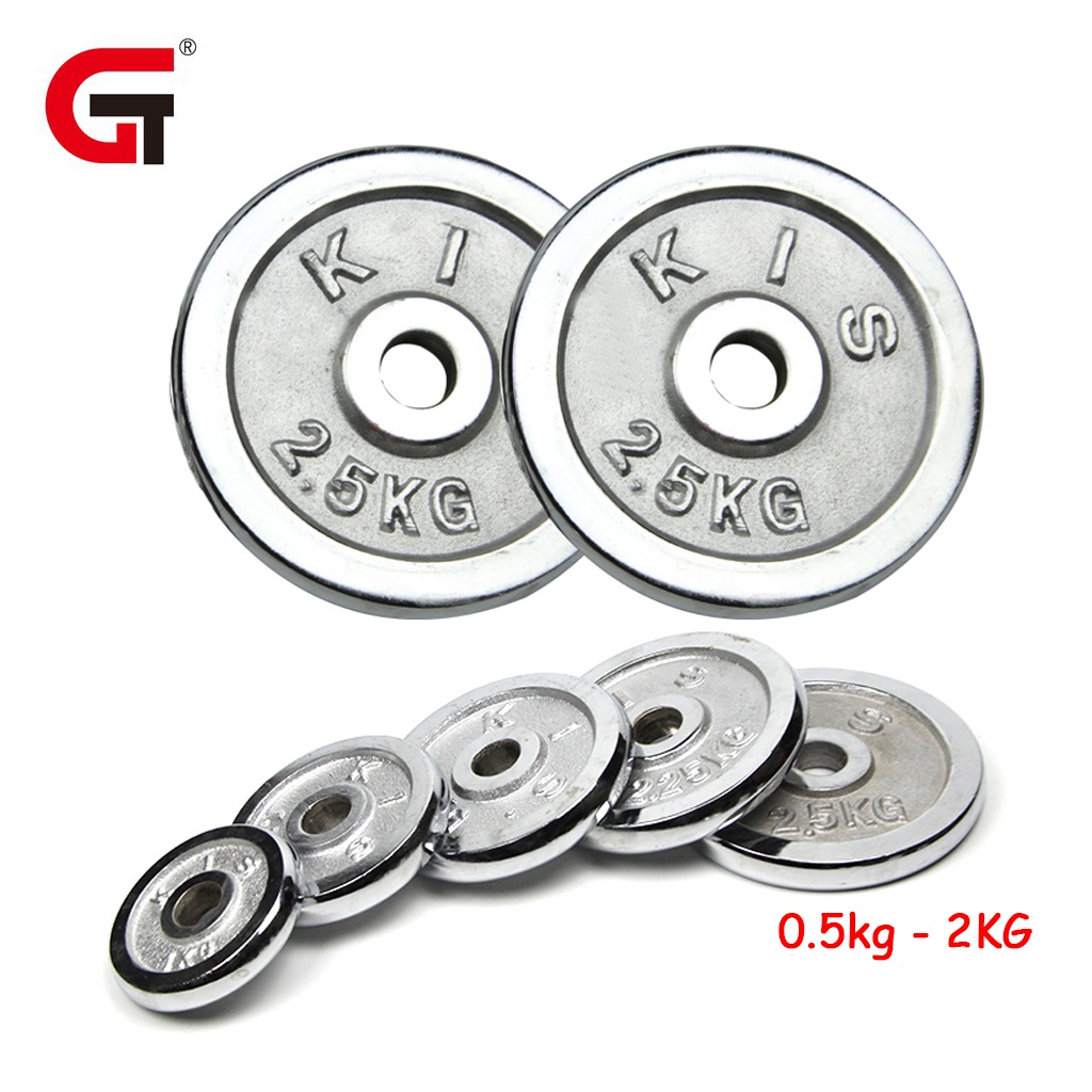 Dumbbell Plate / Barbell Gym Plates Per Pc (0.5kg 2kg) Aperture 26
