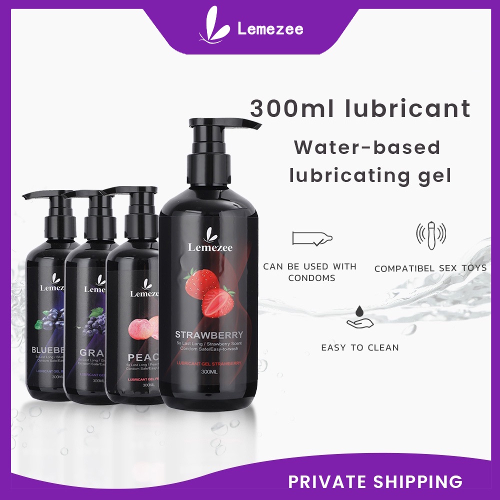 Lemezee 300ml Lubricant Oil Anal Sex Lube Gel Health Water Based