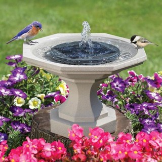Solar Floating Fountain Floating Solar Fountain Garden Water Fountain Pool Pond Decoration Solar Pan #1