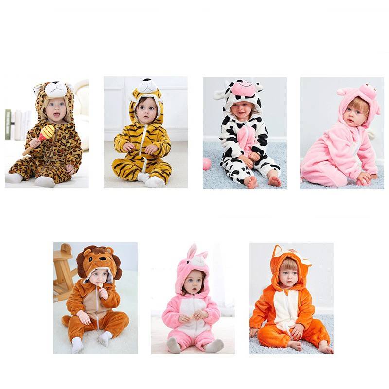 romper for baby girl/boy plus size kids pajama for kids Baby Animal Cosplay Jumper Sleepwear