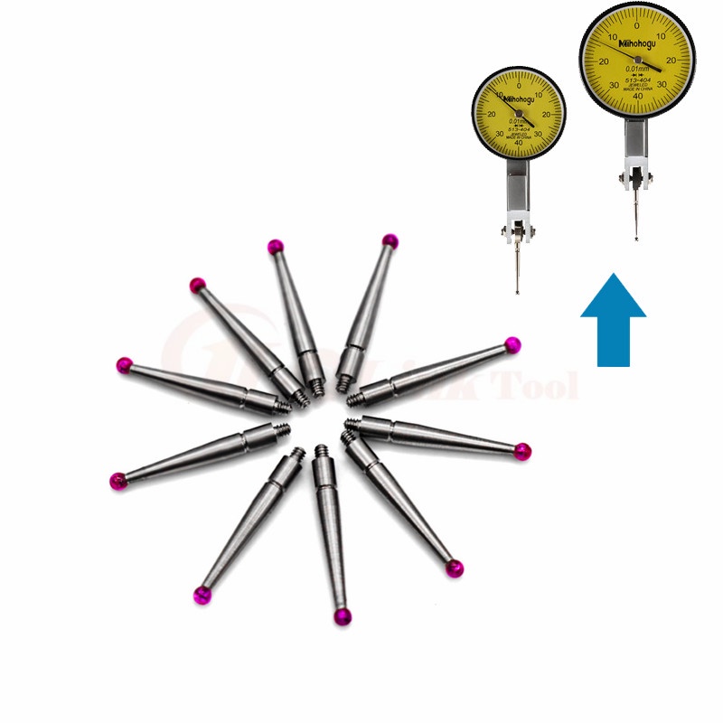 M2 Thread Ruby 3D Three Dimensional Gauge Meter Coordinate Measuring Machine CMM Tip Lever Tip