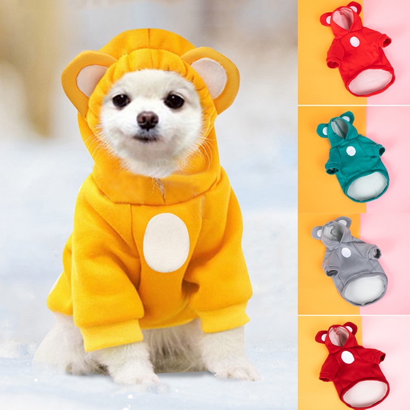 Dog Clothes for shih tzu Pet Cosplay Cute Cartoon Clothes Dog Hoddie