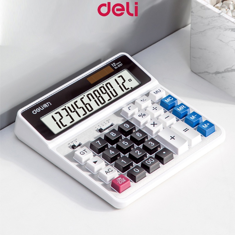 Deli Electronic Calculator Office Supplies Financial Calculator