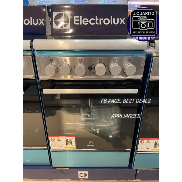 ELECTROLUX 50cm gas range WITH ELECTRIC OVEN Shopee Philippines