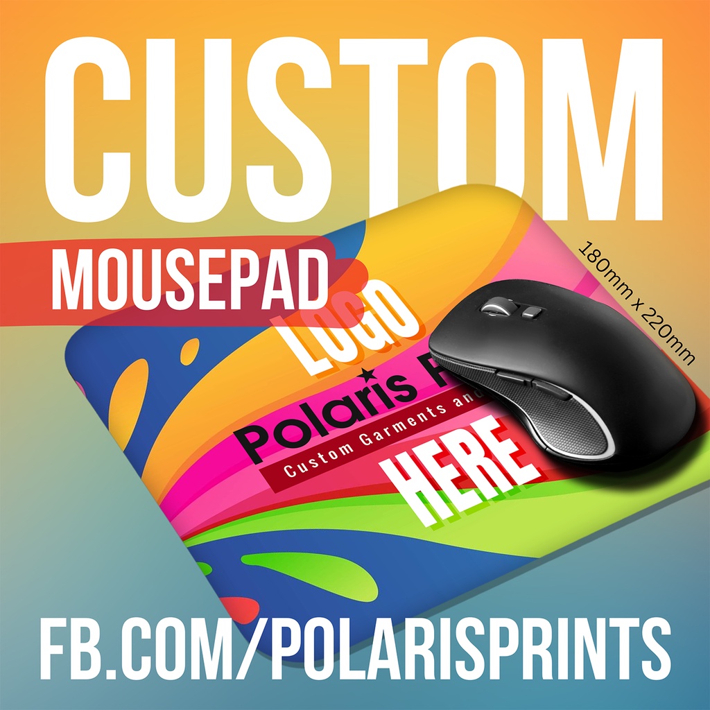 Customized/Personalized Mouse Pad Shopee Philippines