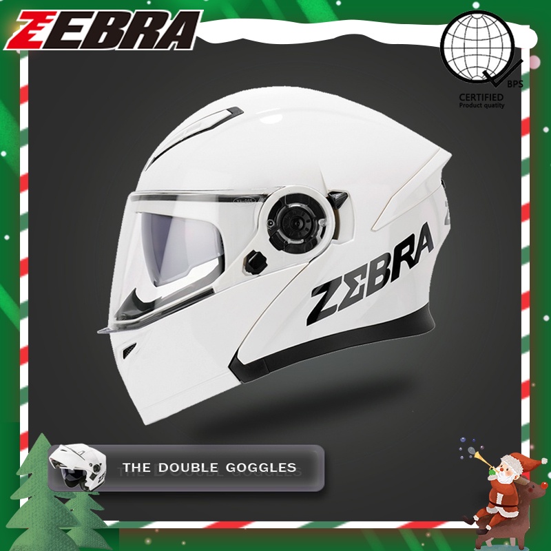 Zebra 978 Modular Helmet Full Face Helmet for motorcycle Open Face Dual