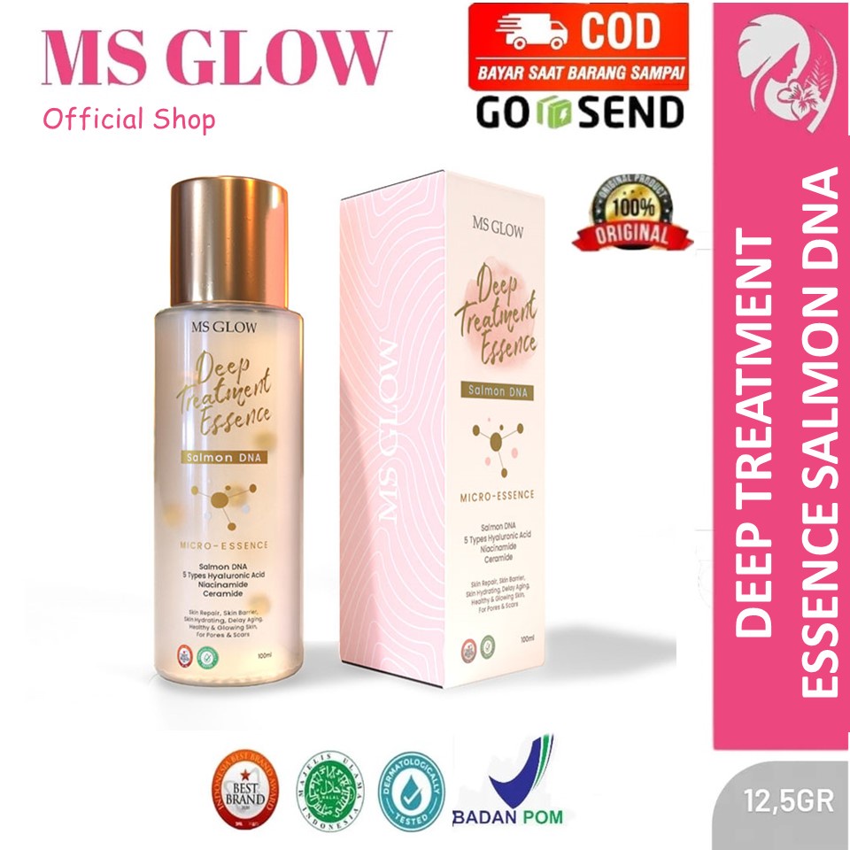 Deep Treatment Essence Salmon DNA Ms. Glow Original | Shopee Philippines