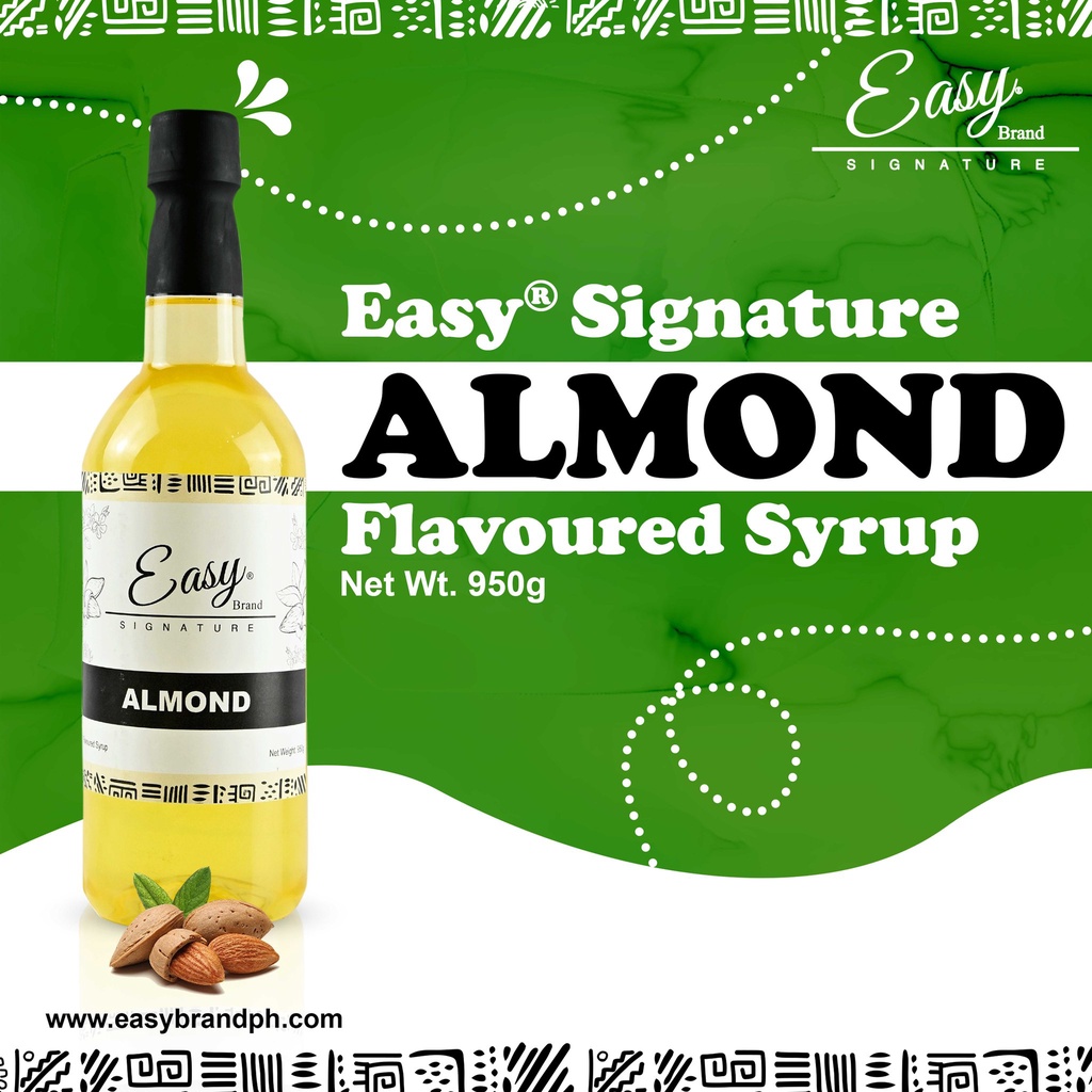 EASY SIGNATURE Almond Syrup 950ml Shopee Philippines