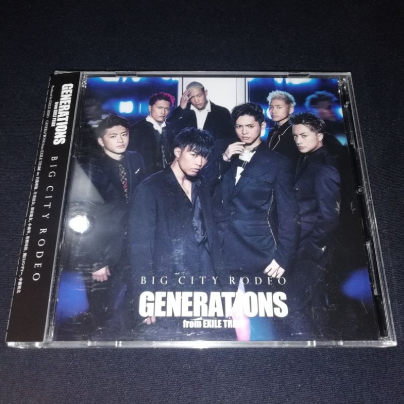 GENERATIONS From EXILE TRIBE - Big City Rodeo CD + DVD Jpop Boy Band ...