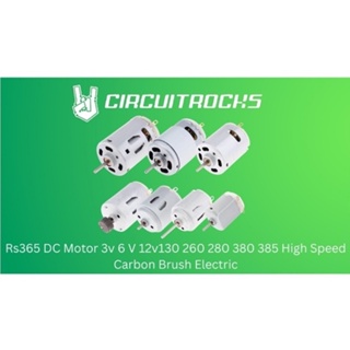 Rs365 DC Motor 3v 6 V 12v130 260 280 380 385 High Speed Carbon Brush Electric