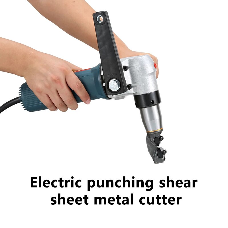 Electric Punching Shear Sheet Metal Cutter Electric Nibblers 400N 4mm