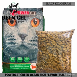 POWERCAT ORGANIC CAT FOOD - ADULT CAT - FRESH OCEAN FISH FLAVOR (HALF KILOGRAM) HRHT