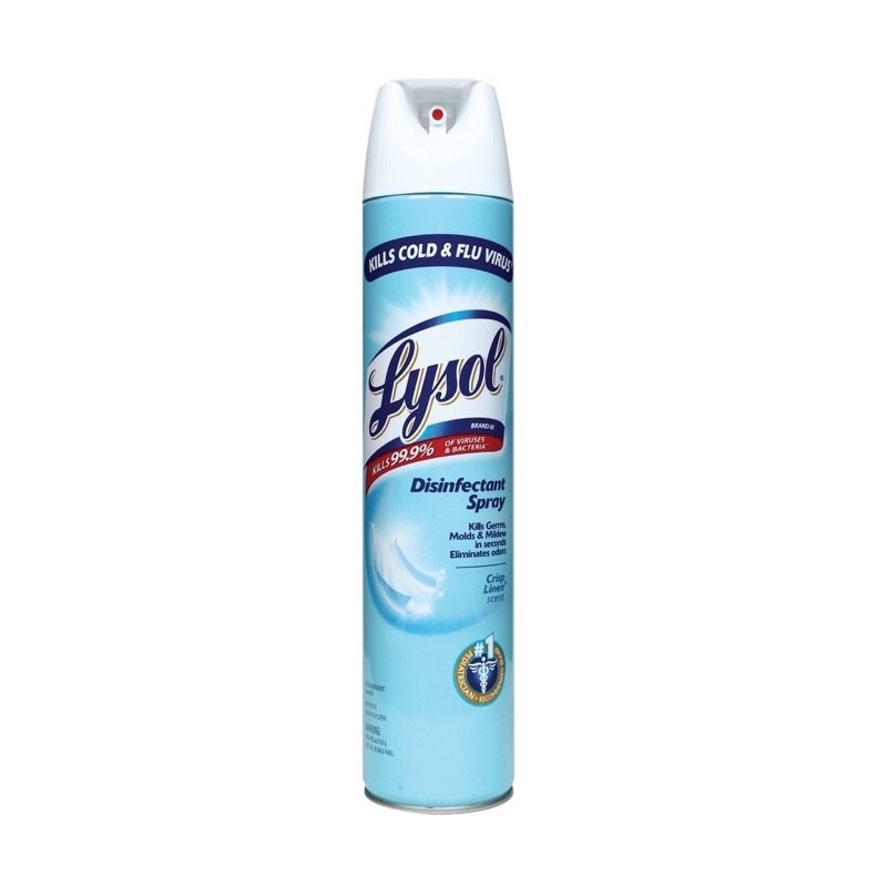 Lysol Disinfectant Spray Crisp Linen 510g Shopee Philippines 7128