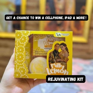 ‼️GET A CHANCE TO WIN CELLPHONE‼️ Milky Lemon Rejuvinating Kit by Whamonette Skincare