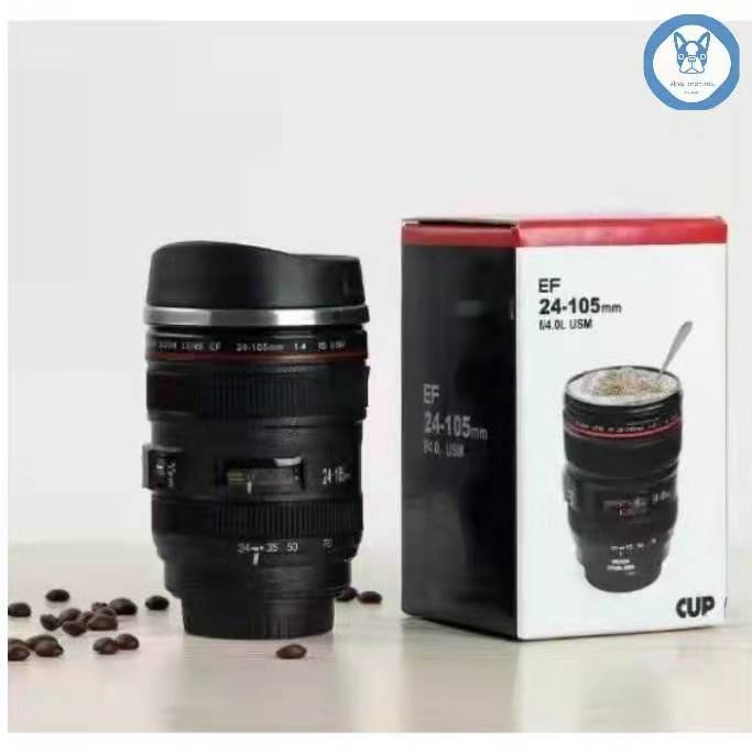 KM Coffee Mug Camera Lens Thermos for Canon EF 24105mm Coffee Mug Cup