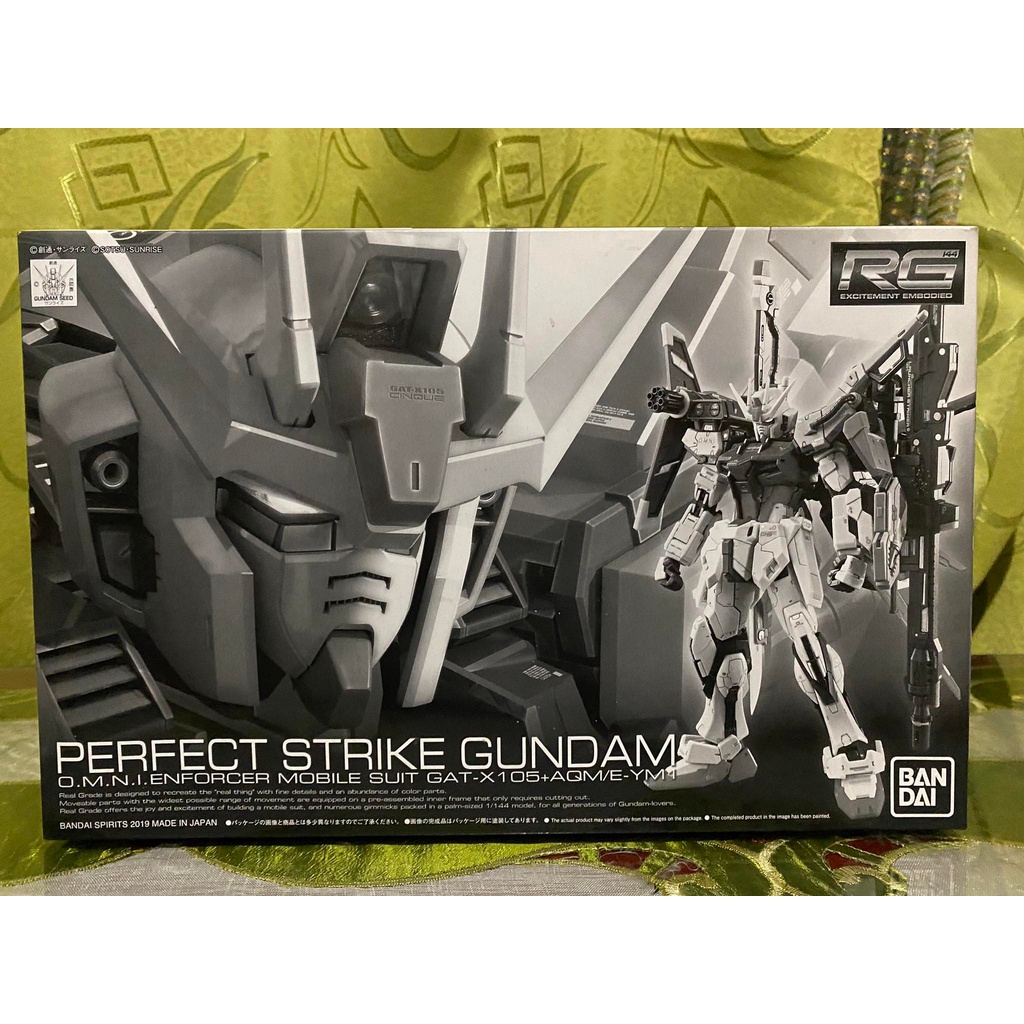 1/144 RG Perfect Strike Gundam (P-Bandai) | Shopee Philippines