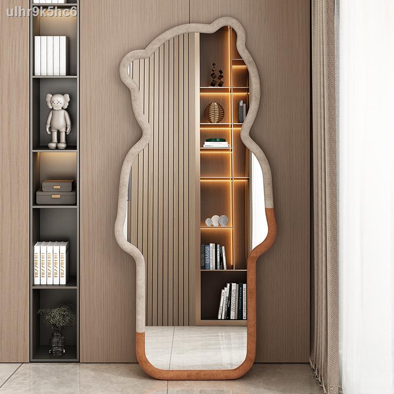 ┋◆ins bear full body dressing mirror into the home living room against the wall floor mirror clothi