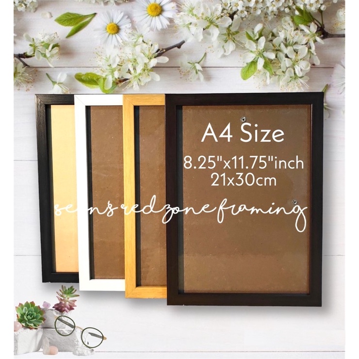 SRF Picture Frame A4 Size 21x30cn Wall Decor A4 Bondpaper Size