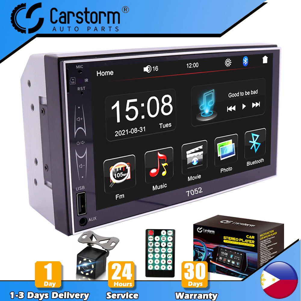 Carstorm 2 Din Car Stereo Mp5 Player Touch Screen Car Radio Multimedia