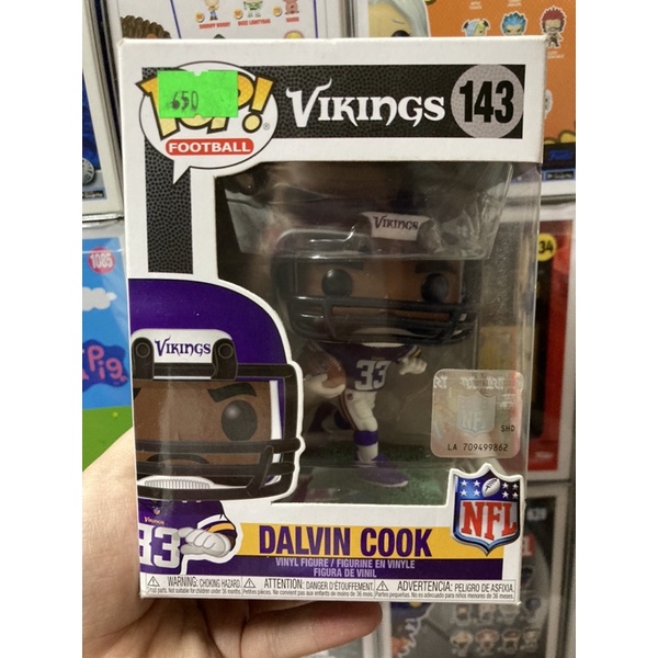 Funko Pop!: Dalvin Cook 143 - Minnesota Vikings NFL