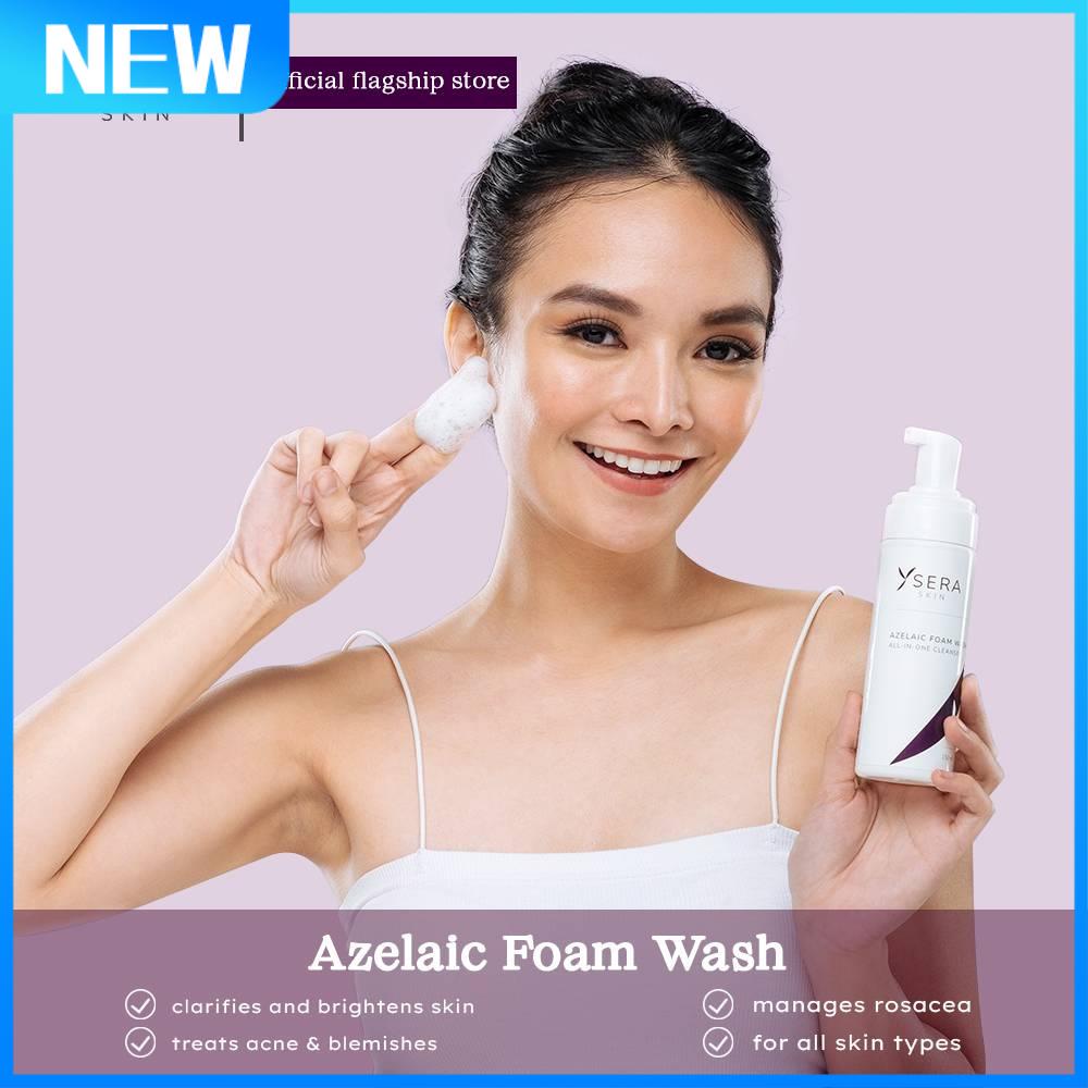 facial cleanser scrubs YSERA SKIN Azelaic Foam Wash All-In-One Cleanser
