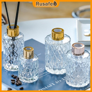 50ML Empty Reed Diffuser Bottles Hotel Home Decoration Creative Relief Textured Bottle Aromatherapy