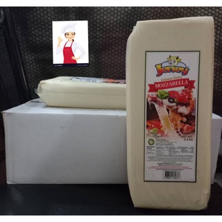 (1 Case) 100% Mozzarella Cheese (Jersey) (2.3 kg x 4 pcs) (National Distributor/Fast Delivery)