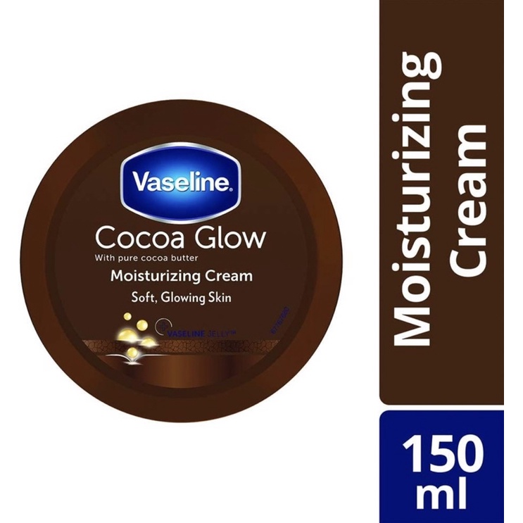 Vaseline Cocoa Glow Body Cream 150mL Shopee Philippines