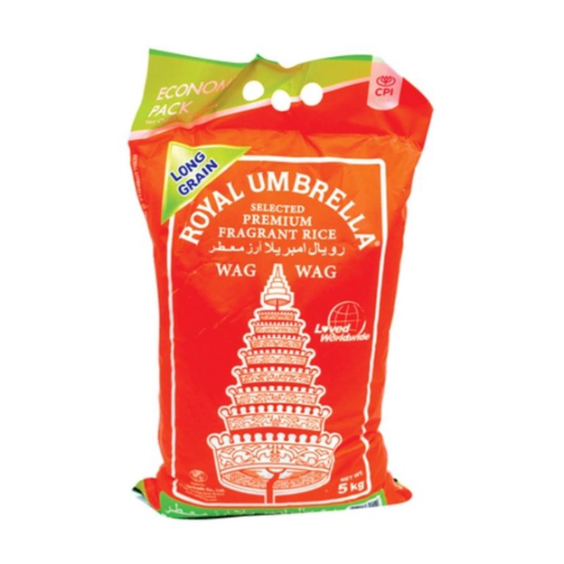 Royal Umbrella Thai Premium Fragrant Rice 5kg Shopee Philippines