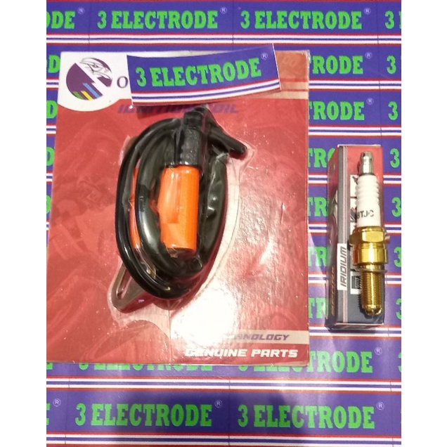 3 Electrode + ignition coil(genuine) Shopee Philippines