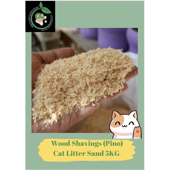 Sawdust (Kusot Pino) Cat Litter 5KG Shopee Philippines