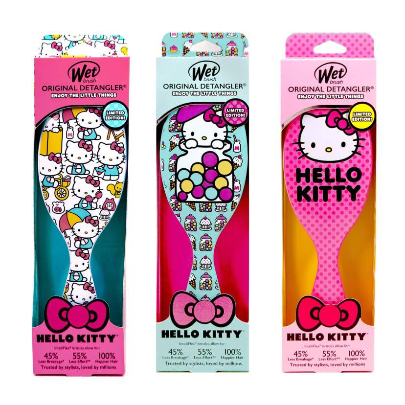 Wet Brush Original Hello Kitty Detangling Brush Shopee Philippines