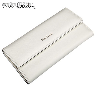 (Selling)Pierre Cardin wallet pambabae leather long fashion pambabaeng handbag cowhide pambabaeng tr #6