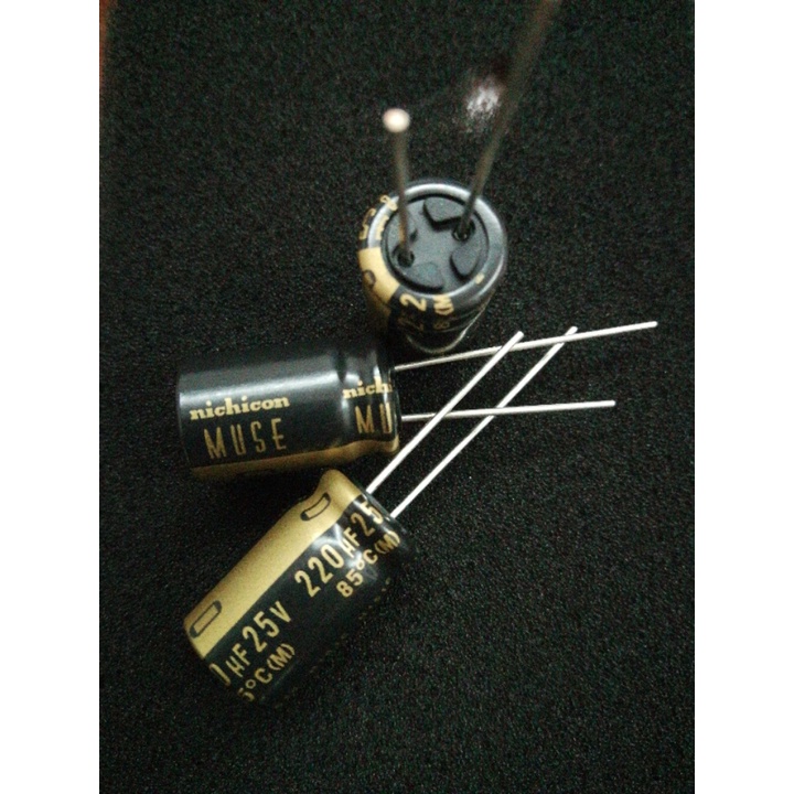 25V220UF nichicon Nichicon KZ 220Uf 25 electrolytic capacitor coupling ...