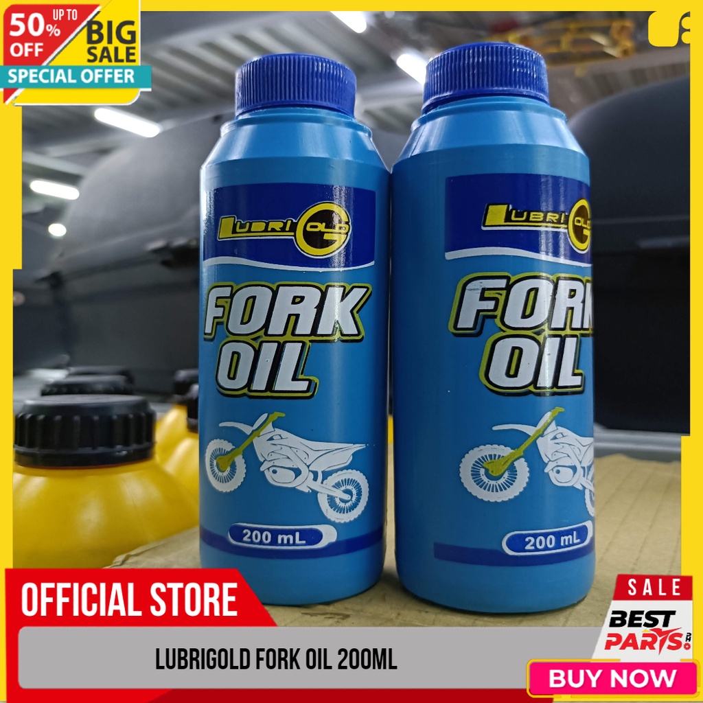 LUBRIGOLD FORK OIL 200ml High Performance Top Quality per (1pc ...